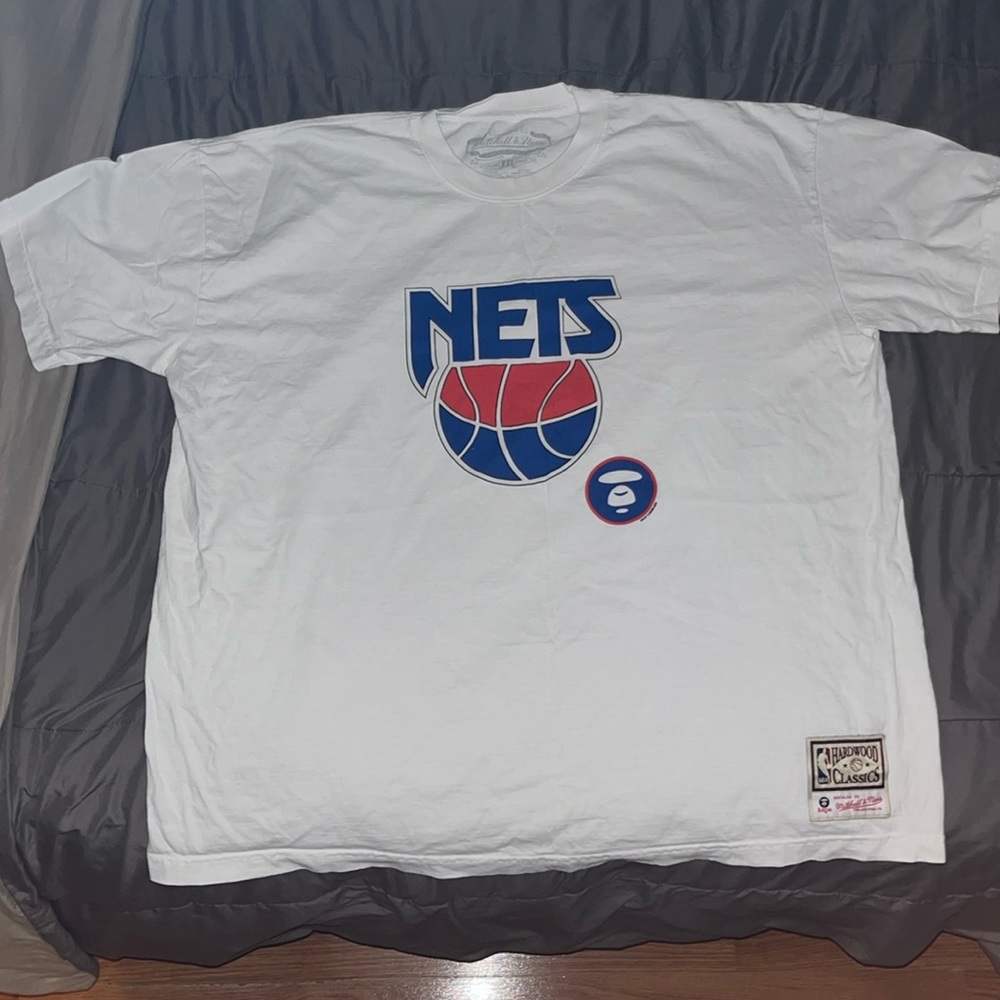 M&N x Aape Tee New Jersey Nets
